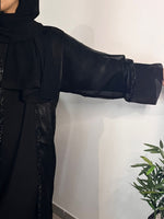 Abaya de Dubaï noir classe