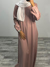 Abaya Rose poudrée