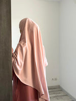 Khimar de Médine rose