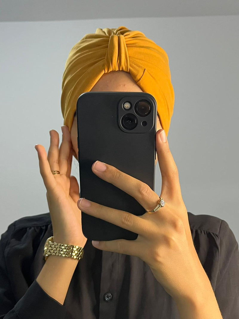 Turban Moutarde